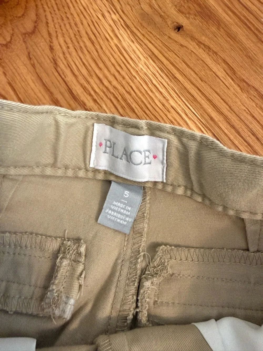 Gap Kids and Children’s Place Khaki School Uniform Shorts size 5